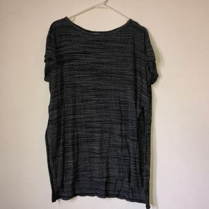 Grey Shirt with slits on the side